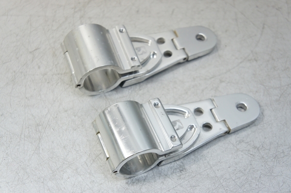 エイプ50☆社外KITAKOアルミヘッドライトステー 検XR100☆ZR40A