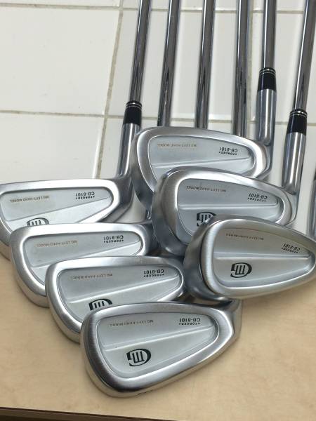 送料無料 美品　三浦技研 ミウラCB-8101 FORGED ７本レフティ