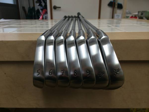 送料無料 美品　三浦技研 ミウラCB-8101 FORGED ７本レフティ