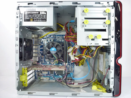 自作パソコン MN520iCi7G Core i7-2600k 3.4GHz 16GB SSD 120GB So
