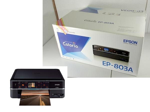 A☆3040☆EPSON 多機能プリンター/複合機 カラリオ EP-803A 【公式通販】