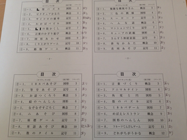 めばえ教室 教材 わかばコース 1年分◇中古