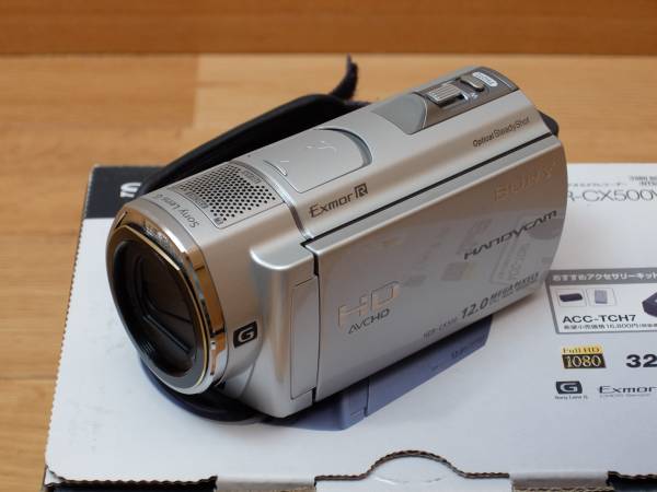 ソニー HDR-CX500V ハンディカム純正キャリングケース付き 家電、AV