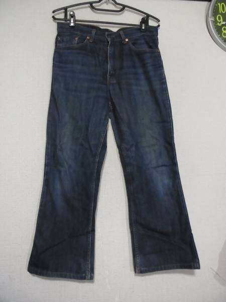 リーバイス 517 濃紺 ブーツカットジーンズ 33インディゴ Levi