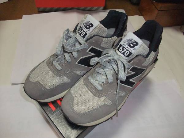 ☆ New balance USA 670 サイズ9 27.0cm デッド スニーカー