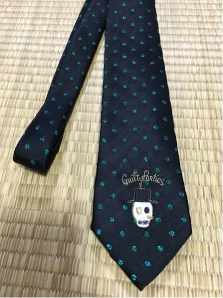 ワコマリア スカル ドットネクタイ WACKO MARIA グリーンラメ