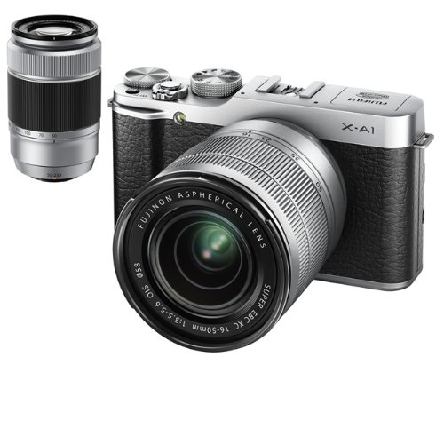 FUJIFILM□X-A1 ダブルズームレンズキット□シルバー◇新品