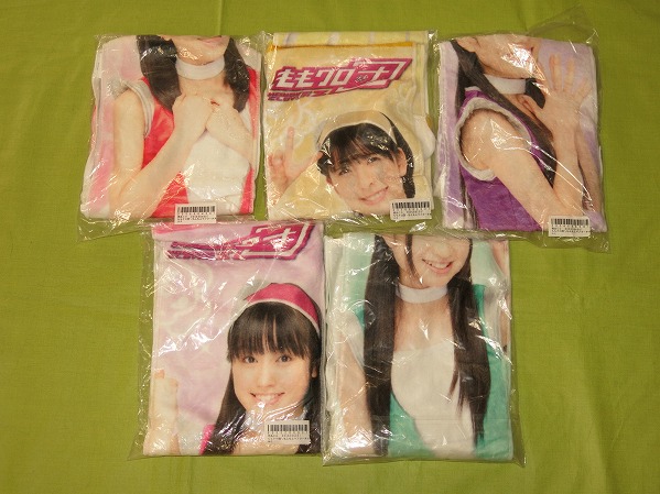 C174ももいろクローバーZ もふもふタオル全5色セット ももクロ団