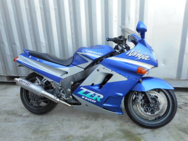 ZZR1100☆希少カラー☆C3☆エンジン好調☆バーハンドル仕様 K-2