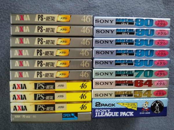 カセットテープ TDK Yahoo!オークション - 未開封 SONY 「未開封