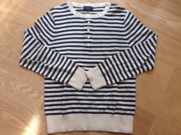 A.P.C. XS ニット ボーダー