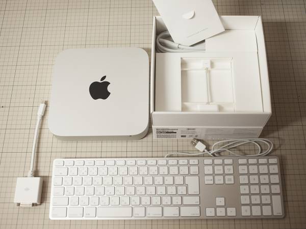 Mac Mini Late2012（MD387J/A）128GB-SSD換装カスタム