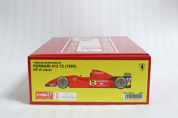 新品】スタジオ27 1/20 フェラーリ 412 T2 1995 日本GP STUDIO271