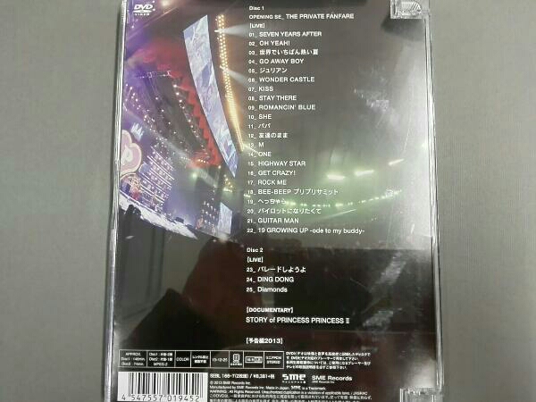 PRINCESS PRINCESS TOUR 2012 再会The Last Princess@東京ドーム DVD