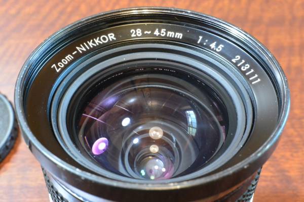 ニコン Ai Zoom-NIKKOR 28-45mm F4.5 ※実用品_3
