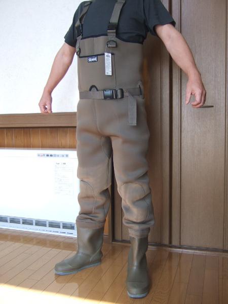 1点限り訳有／4ｍｍネオプレーンウェーダー LLサイズ