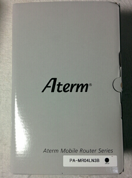 NEC Aterm MR04LN PA-MR04LN3B マイクロSIM付き 新品 送料無料