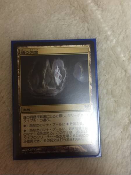 MTG 魂の洞窟 日本語 魂の洞窟 日本語 foil 初版 MTG 日本語