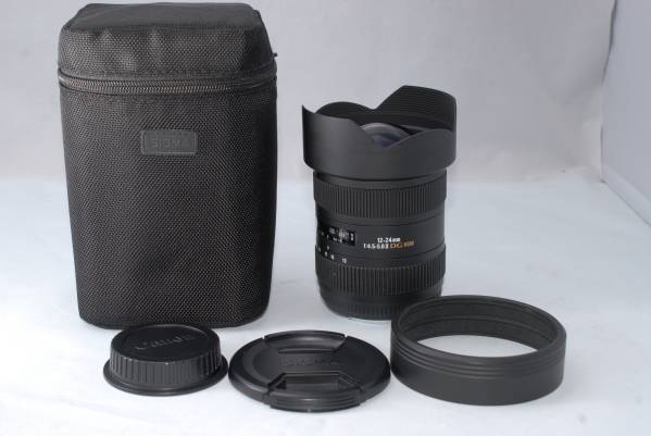 新同品 SIGMA シグマ 12-24mm F4.5-5.6II DG HSM キャノン