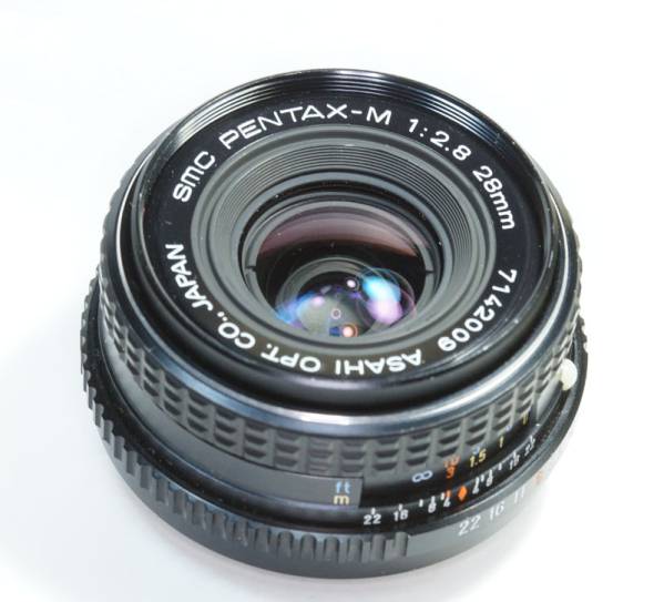 smc PENTAX-M 1:2.8 28mm F2.8 広角 単焦点 Kマウント 11N SMC Pentax
