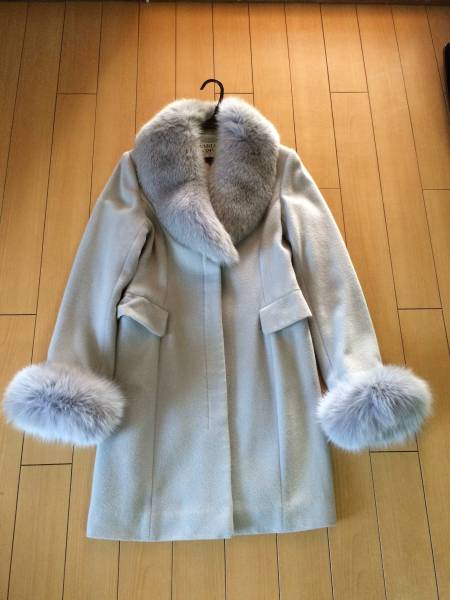 リアルファーコート☆グレー