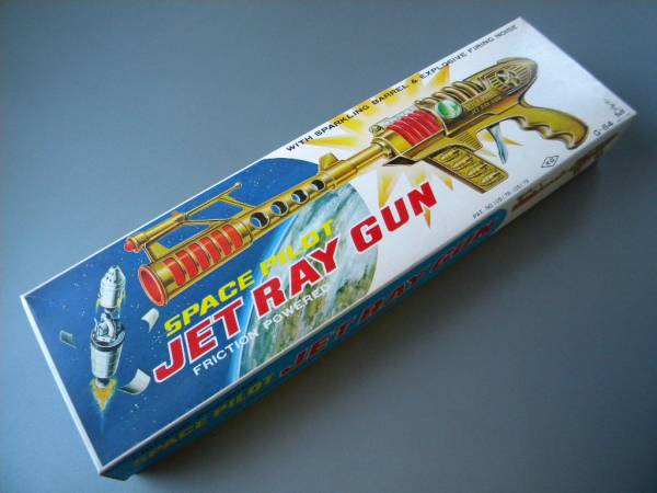 TAIYO ☆箱入りデッドストック！宇宙スペースガン 発火 爆音出 2