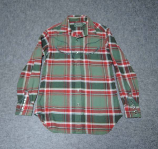 USED美品:Polo Lalph Lauren ヘビーフランネル 厚手ネルシャツ