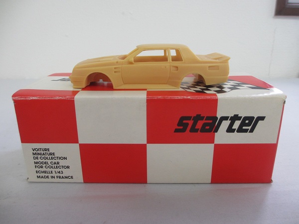 未組立 starter 1/43 セリカ サファリラリー1985/レジン[梱0.1