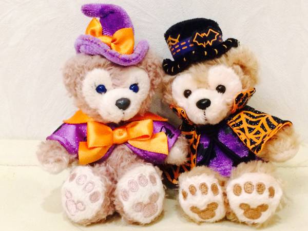 ダッフィー シェリーメイ ぬいぐるみストラップ ハロウィン 2011