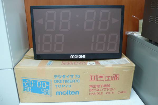 moltenモルテン デジタイマー70 TOP70 バスケ 美品 電光掲示板