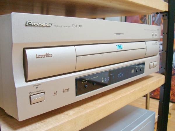 極上 LD DVD パイオニア Pioneer DVL-919 リモコン付 1円～ Pioneer
