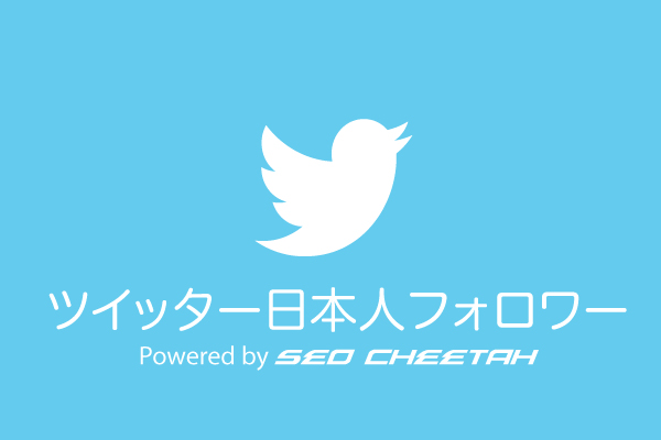 売れ筋No1!☆ツイッター日本人フォロワー6000人増加☆Twitter