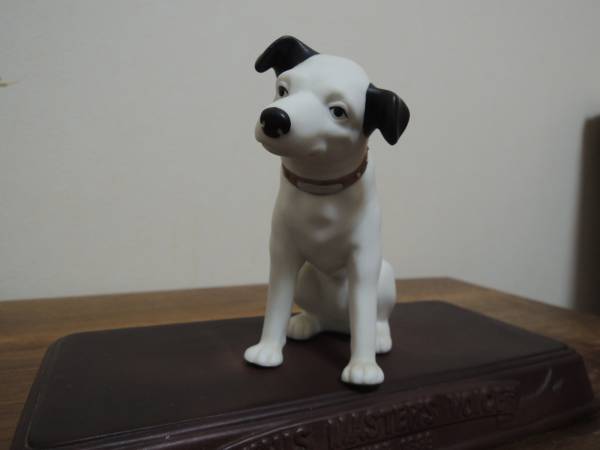即決】ビクター犬 ニッパー 置物3点セット