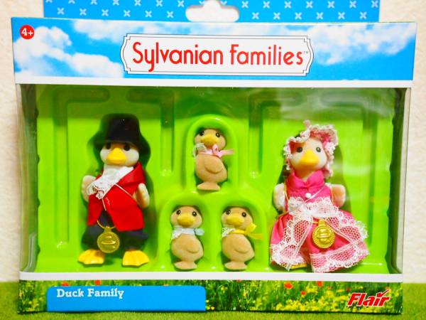 即決 UK アヒルファミリー　新品　海外　シルバニア
