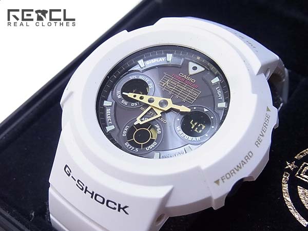 Gショック 25周年記念モデル ライジングホワイト/AWG-525B-7AJF