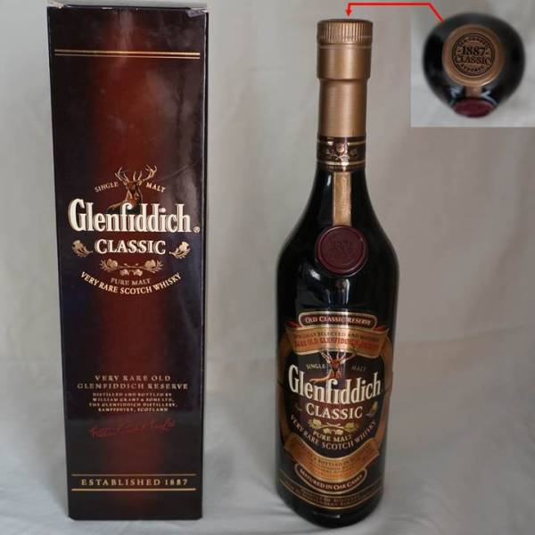 グレンフィディック 未開栓 Glenfiddich 古酒 CLASSIC グレンフィ