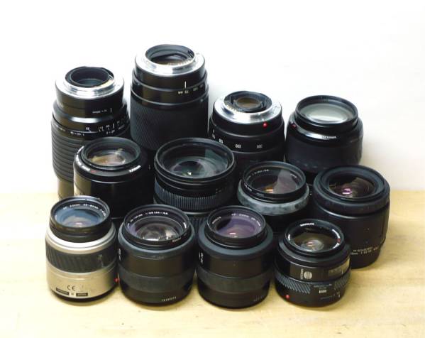 ☆ミノルタ(MINOLTA) AF用○レンズまとめて 12本□いろいろ カメラ