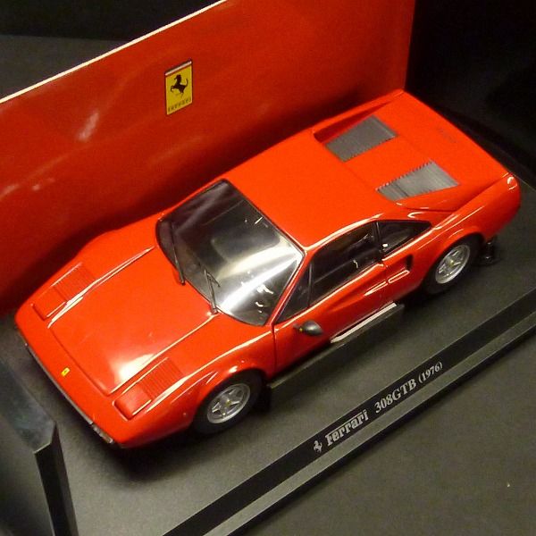 Y051 京商 1/18 フェラーリ 308 GTB 1976 レッド / HotWHeels ☆ 新旧