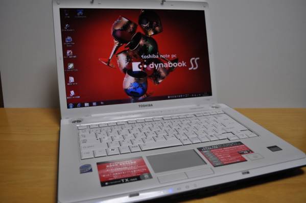 超美品 東芝 dynabook TX/66ELP C2D T7250 RAM2GB (N0124-290)