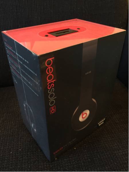 国内正規品】新品未開封 beats solo HD ヘッドホン 黒ブラック 【公式
