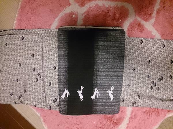 正絹シックな小紋パールトーン