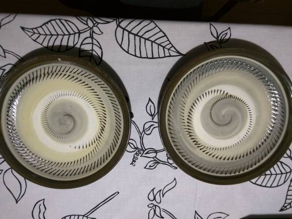 小鹿田焼/坂本浩二作/8寸皿セット/飛び鉋