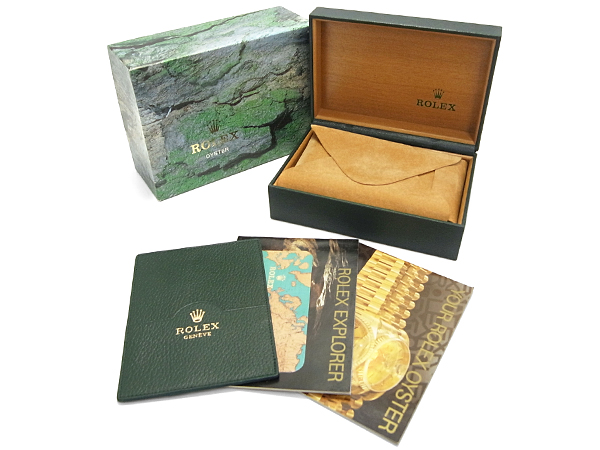 【付属品・空箱】ROLEX/ロレックス 腕時計用/箱/BOX ケース 緑