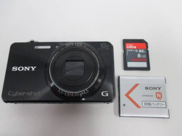 SONY Cyber-shot DSC-WX200 動作確認済 1点 ブラック ソニー 家電、AV
