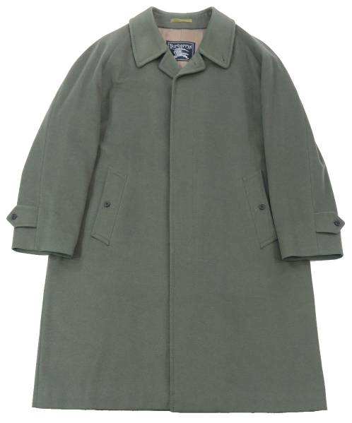 カシミヤ混紡☆バーバリー 厚手ウールコート 正規 170 カシミヤ混