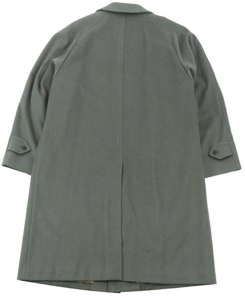 美品　バーバリーズ　高品質　カシミヤ　ウール　ロング　コート　170 カシミヤ混紡☆バーバリー 厚手ウールコート 正規 170 カシミヤ混