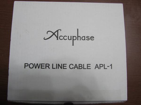 APL-1 Accuphase アキュフェーズ | 電源ケーブル (2.0m) 元箱付 2.0m
