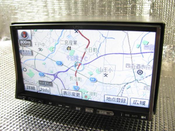 79682-B]アルパインVIE-X05 2010年地デジ内蔵良好 自動車、オートバイ