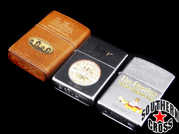 ZIPPO【着火未確認・3点セット】オイルライター/ビートルズ