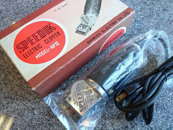 【動作◎】 SPEEDIK スピーディク バリカン NP-3B 【6mm刃つき】 スピーディク バリカン SPEEDIK 動作◎ NP-3B 6mm刃つき 送料無料